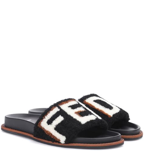 fur fendi|Fendi fur slides women.